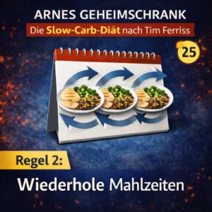 Slow Carb nach Tim Ferriss, Teil 2: Mahlzeiten wiederholen | AGS025