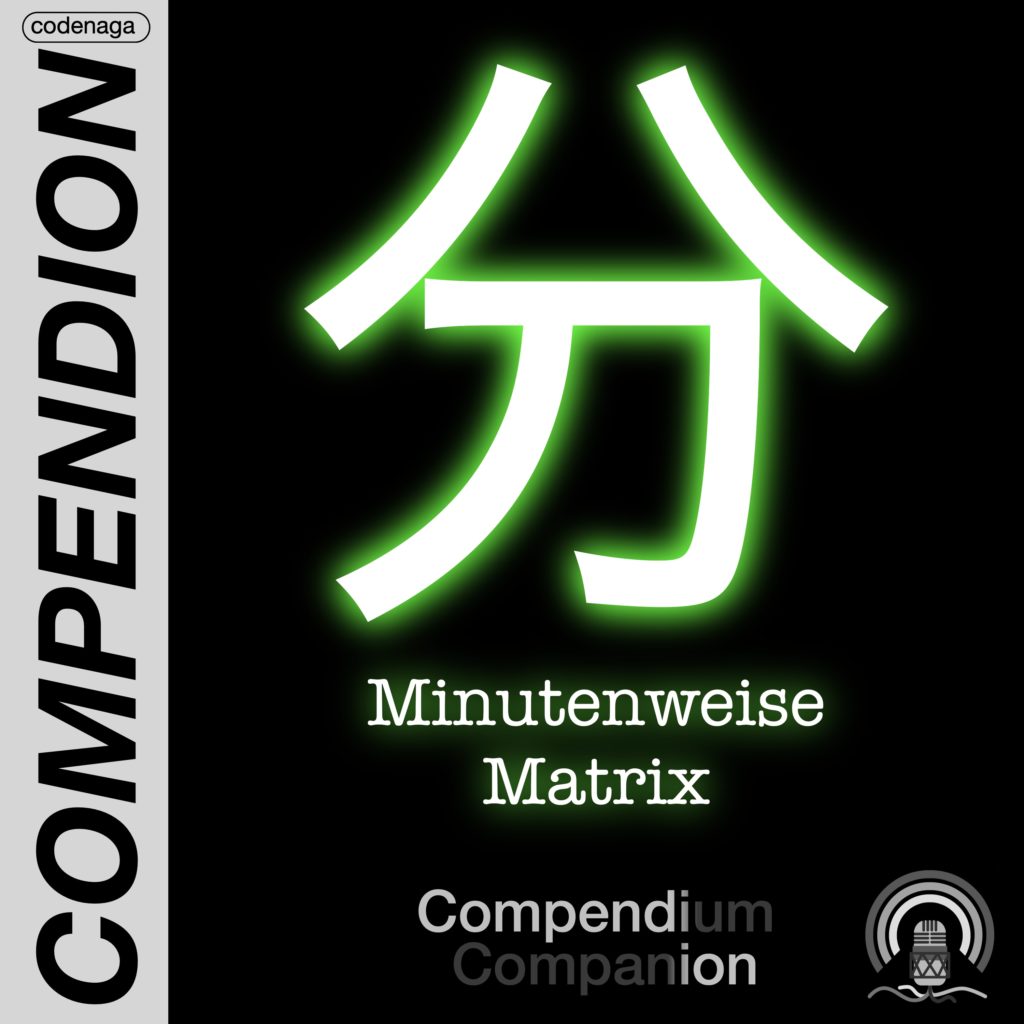 Cover von Minutenweise Matrix